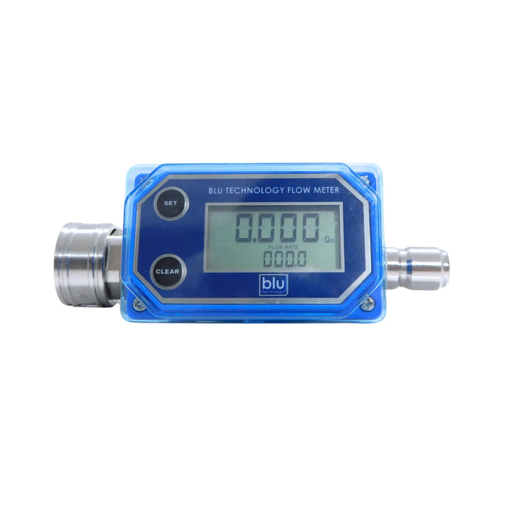 GoBluTech Flow Meter - Stainless Steel
