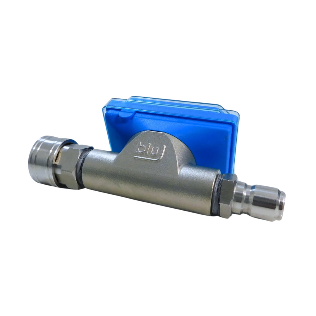 GoBluTech Flow Meter - Stainless Steel