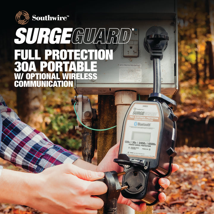 Surge Guard 34931 Portable Total Electrical Protection - 30 AMP