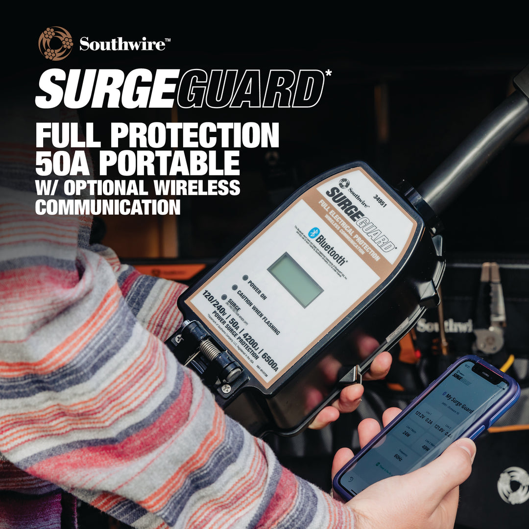 Surge Guard 34951 Portable Total Electrical Protection - 50 AMP