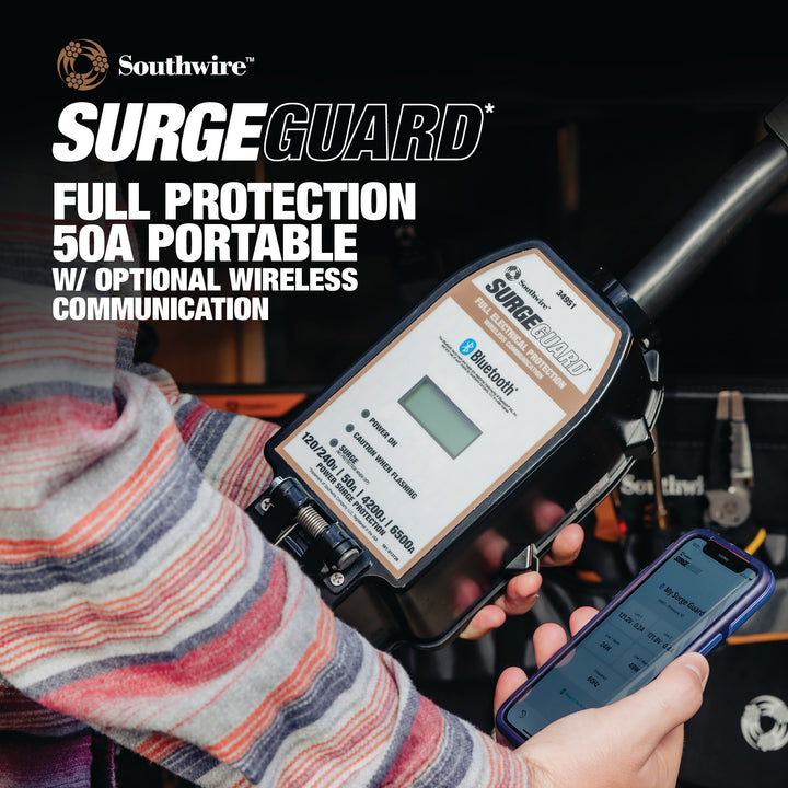 Surge Guard 34951 Portable Total Electrical Protection - 50 AMP