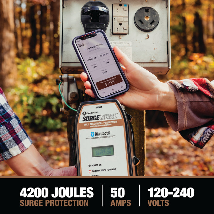 Surge Guard 34951 Portable Total Electrical Protection - 50 AMP