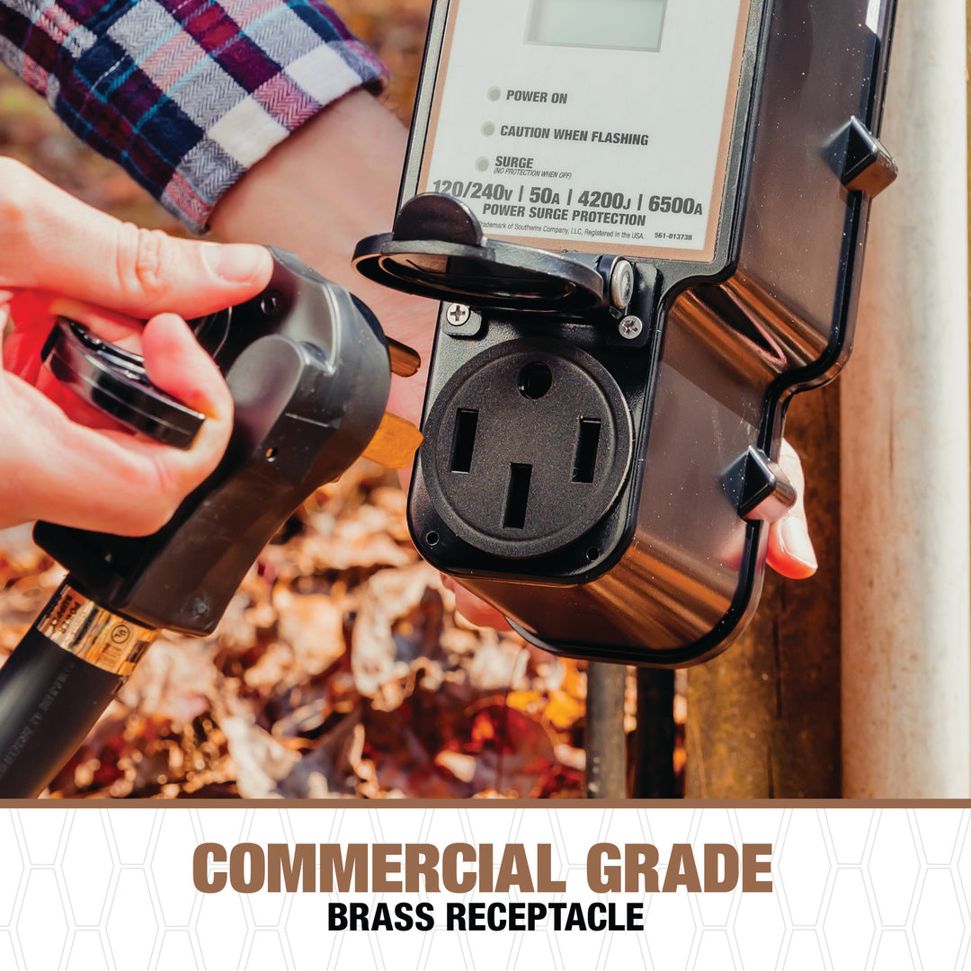 Surge Guard 34951 Portable Total Electrical Protection - 50 AMP