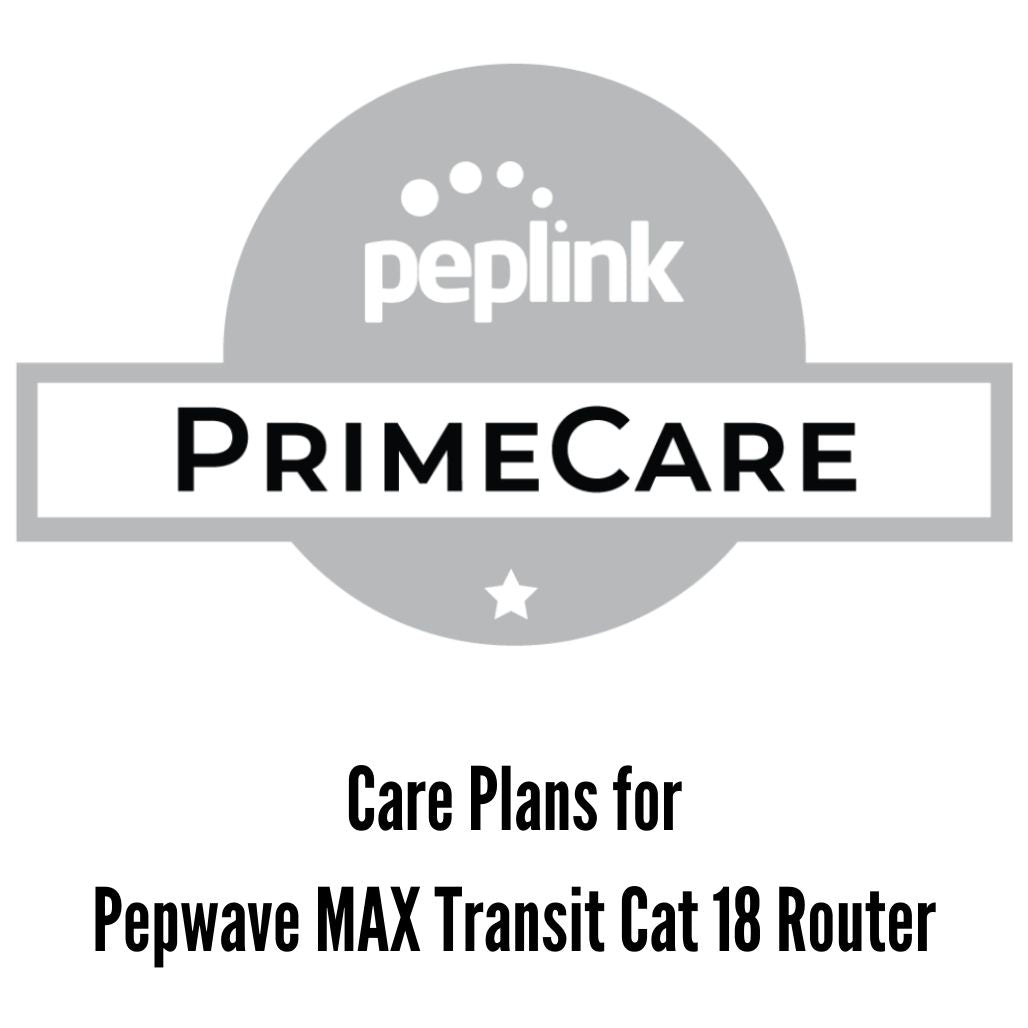 Pepwave Max Transit Cat 18 Router - PrimeCare Subscription