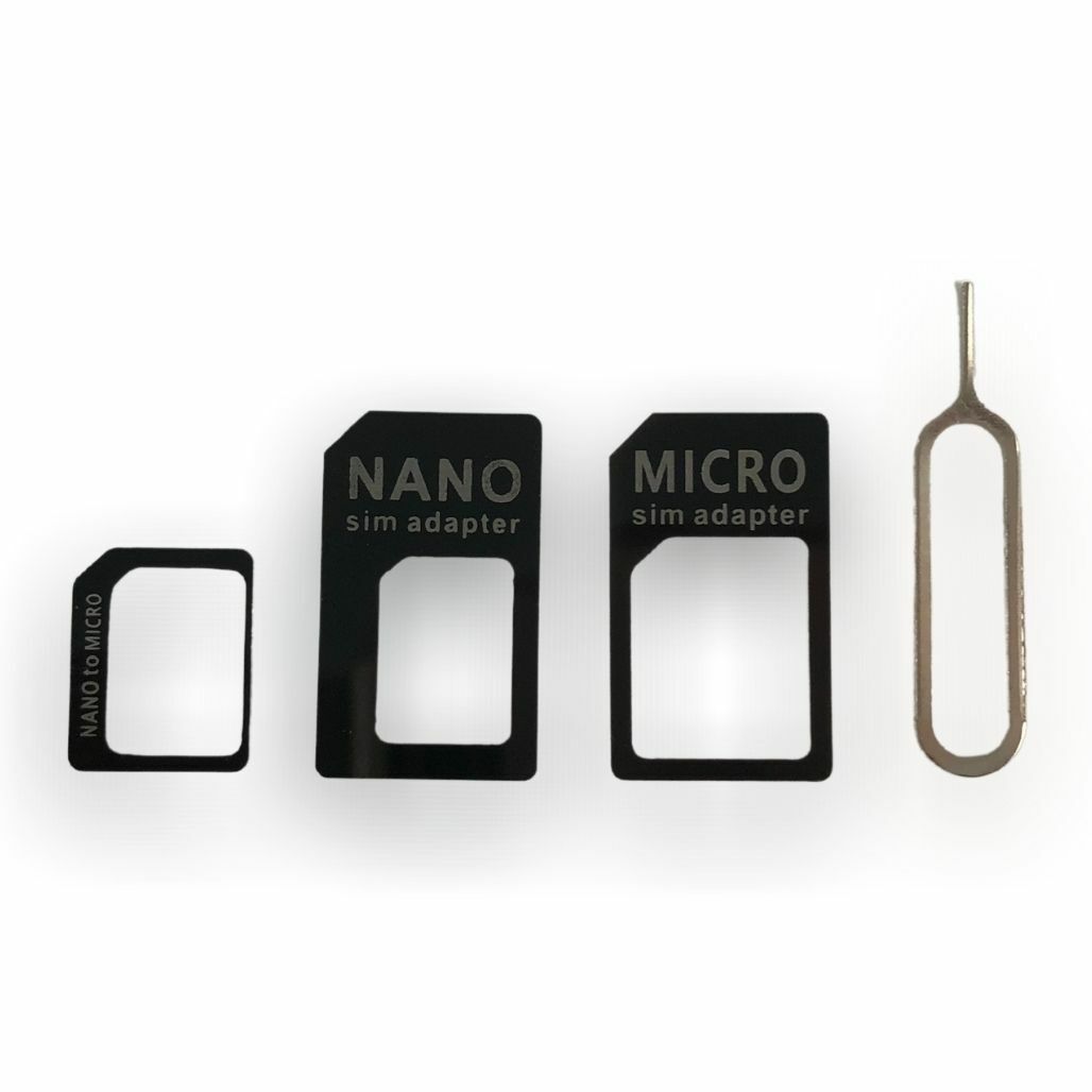 Nano SIM Card Adapter Micro SIM Regular Standard iPhone 6 / 7 / 8 / X / Max  / 12