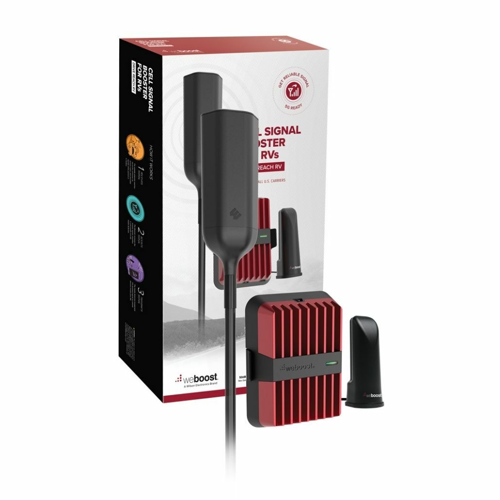 Weboost Drive X RV Cell Booster – TechnoRV - Main Image