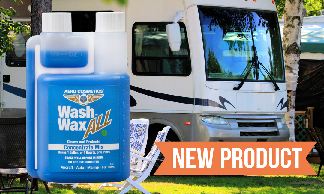 Introducing Wash Wax All: The Ultimate Waterless RV Cleaning Solution