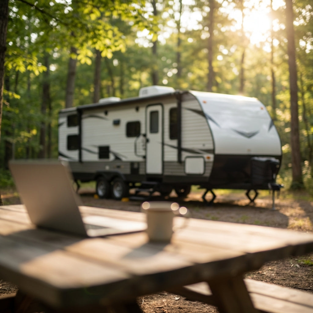 Illustration for How to Safely Run Your RV Air Conditioner on 20 Amps Using Soft Starters