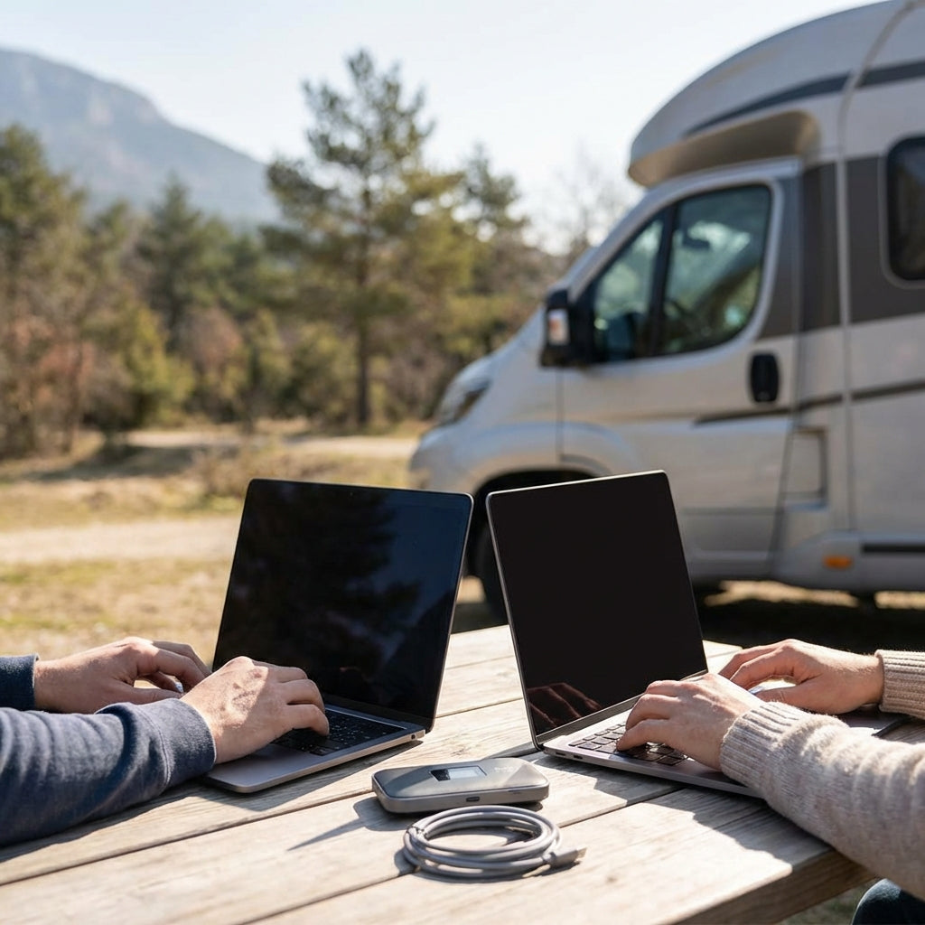 Illustration for Best RV Internet Kits for Consistent Connectivity and Full-Time Travel Needs