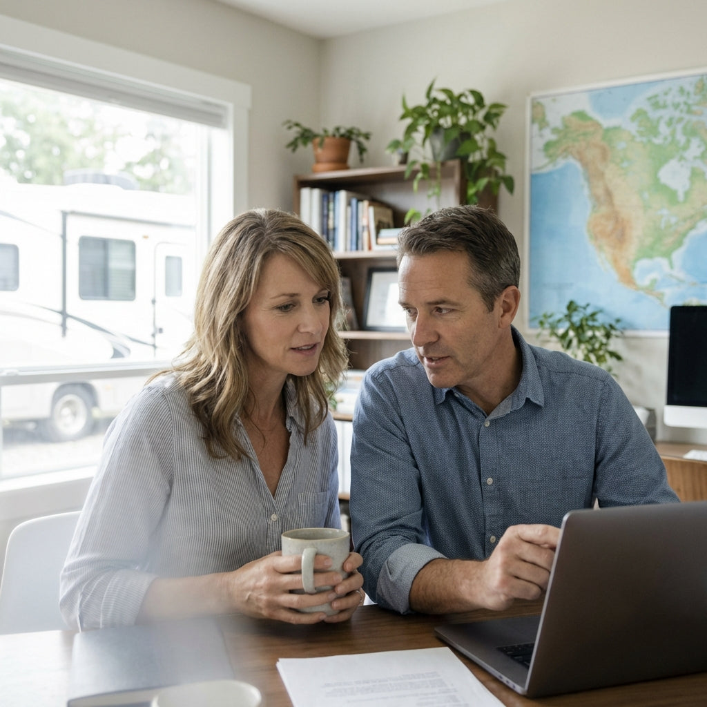 Illustration for Complete Guide to RV Mobile Internet Bundles for Full-Time Travelers