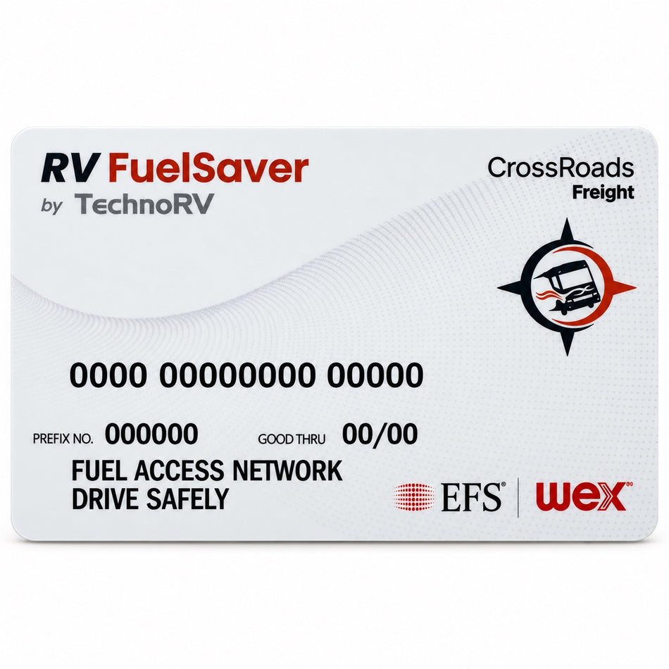 TechnoRV Gas Card for Gasoline and Diesel Savings