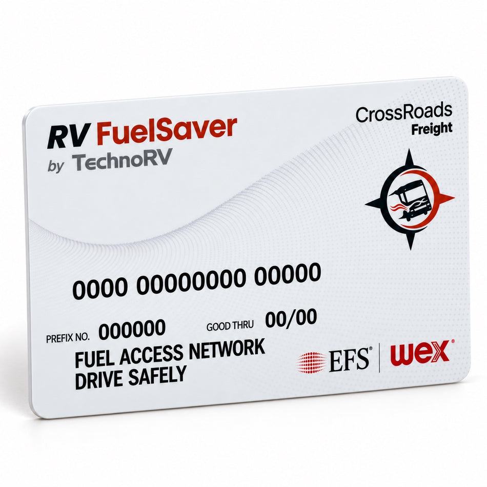 TechnoRV Gas Card for Gasoline and Diesel Savings