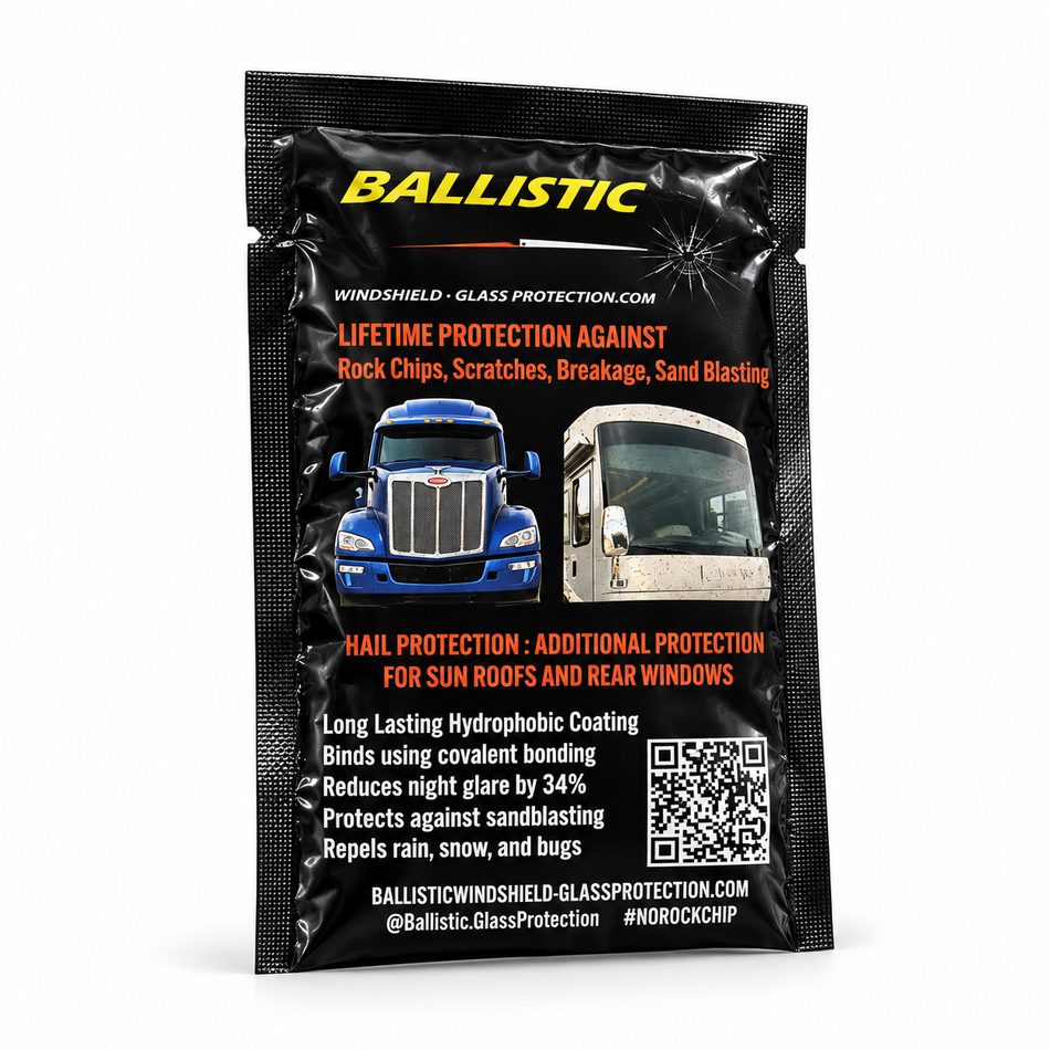 Ballistic Glass Protection For RV, Truck, Car, or SUV