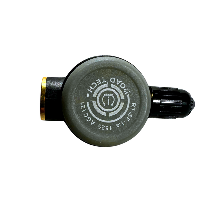 RoadTech TPMS Kit 4-12 Flow Through Sensors – Tire Pressure Monitoring System for RVs, Trailers & Tow Vehicles