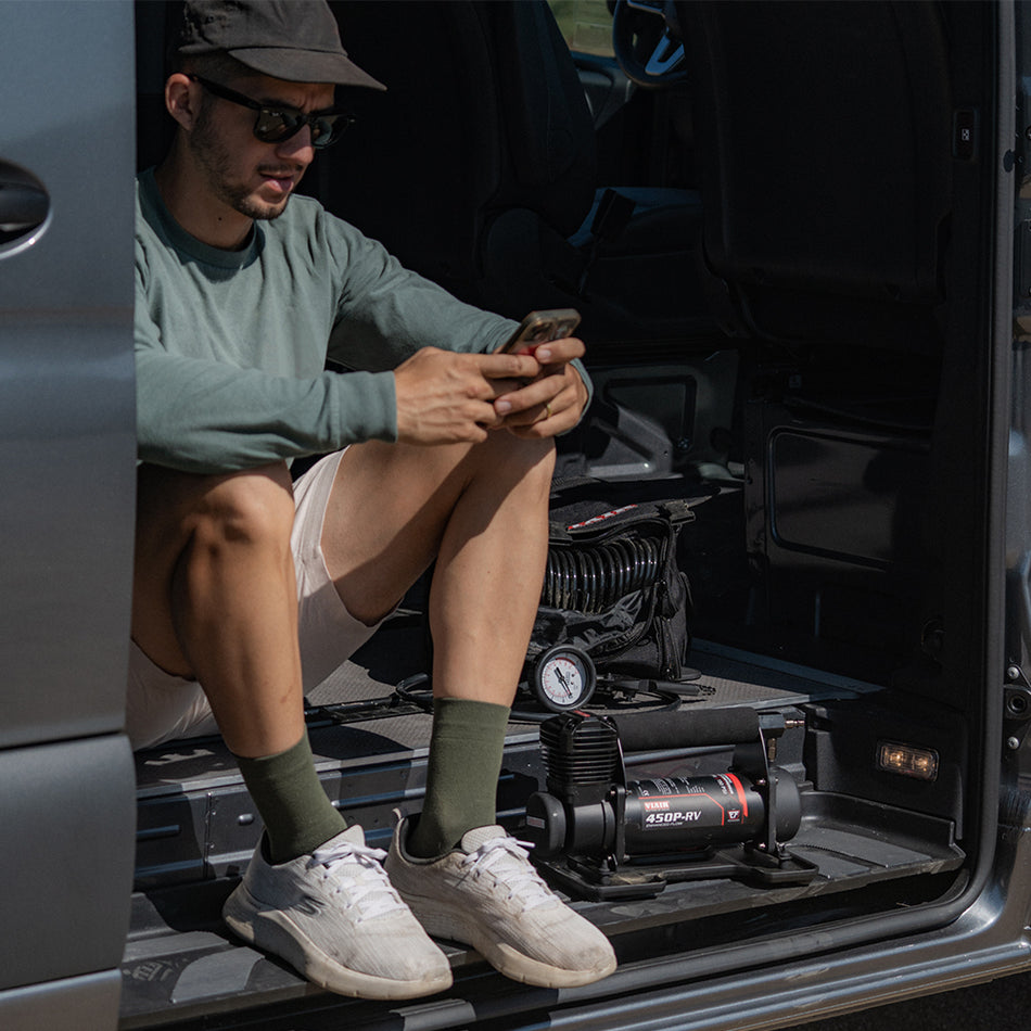 Viair 4:00p Rvs Viair 450P-RV EF Automatic Portable Compressor – TechnoRV