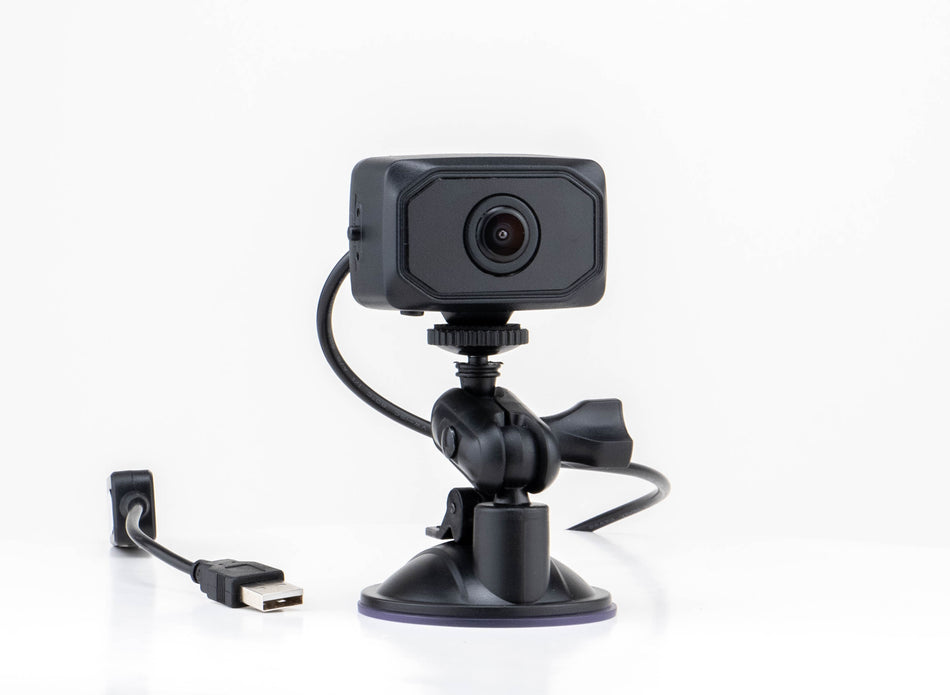 VisionWorks HD Wireless Dash Camera for HD Monitors - Dash camera with suction cup mount
