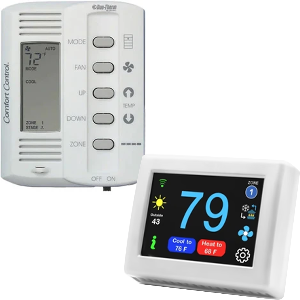 Micro-Air EasyTouch RV Thermostat - Dometic Replacement - WiFi and Bluetooth Enabled
