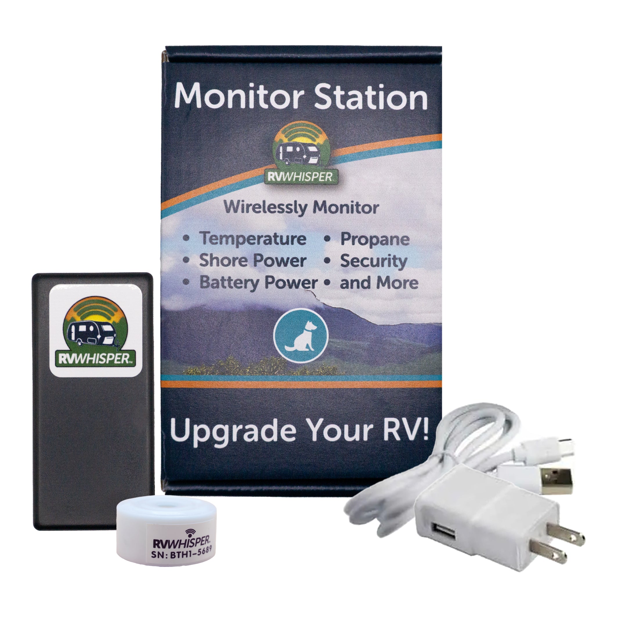 RV Monitor Station with 1 Temperature Sensor – TechnoRV
