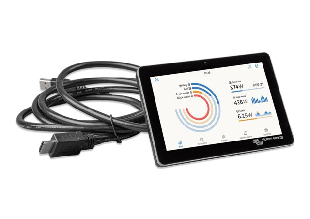 Victron Energy GX Touch 50 & GX Touch 70 - Waterproof Display for Cerbo GX MK2