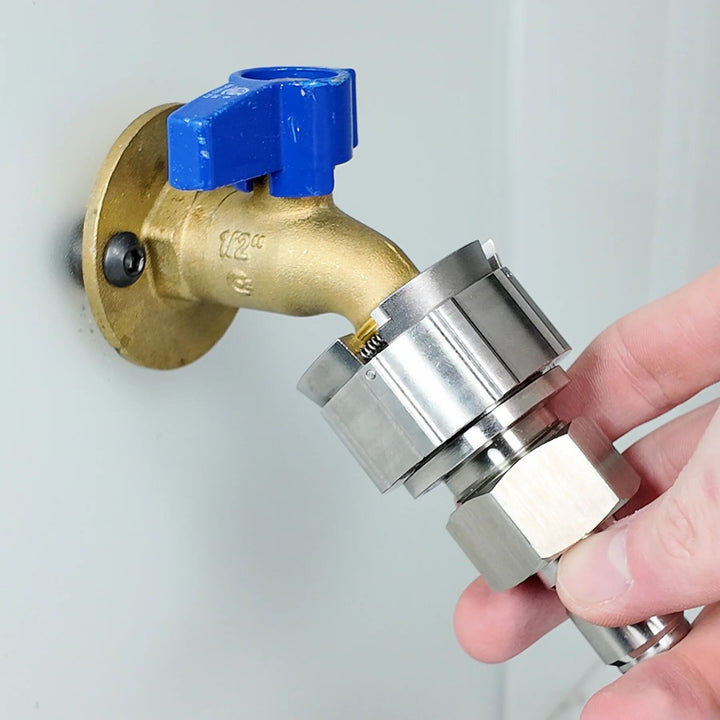 GoBluTech Hose Shark - Quarter Turn Quick Connect Adapter