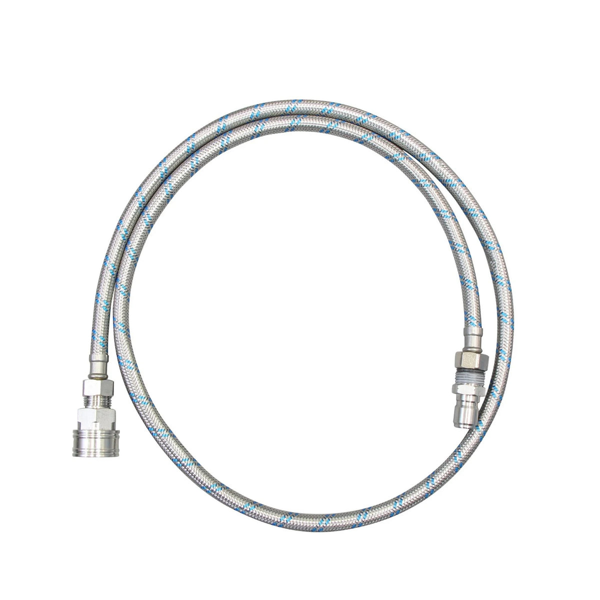 Techno RV | Blu Technology 5' Quick Connect Stainless Steel Hose ...