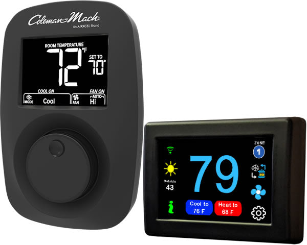 Micro-Air EasyTouch RV Thermostat - Coleman Replacement - WiFi and Bluetooth Enabled
