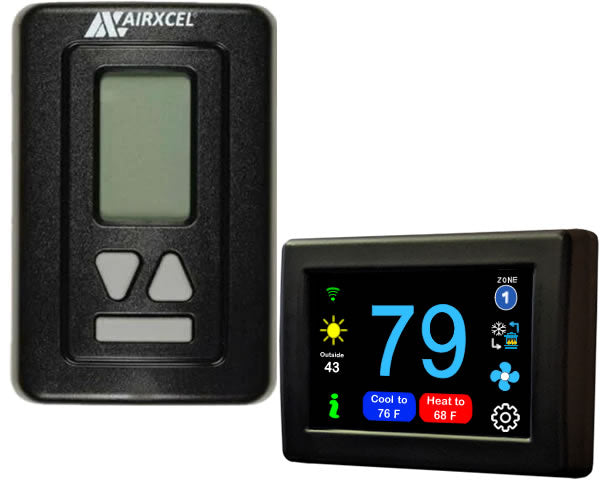 Micro-Air EasyTouch Digital RV Thermostat Replacement For Coleman Single Zone AIRXCEL Replacement - WiFi and Bluetooth Enabled