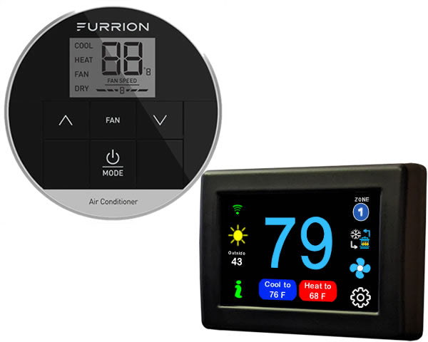 Micro-Air EasyTouch Digital RV Thermostat Replacement For Furion Single Zone Replacement - WiFi and Bluetooth Enabled