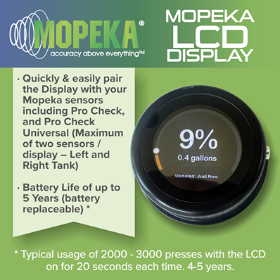Mopeka LCD Display For Mopeka Pro Check - M2018002