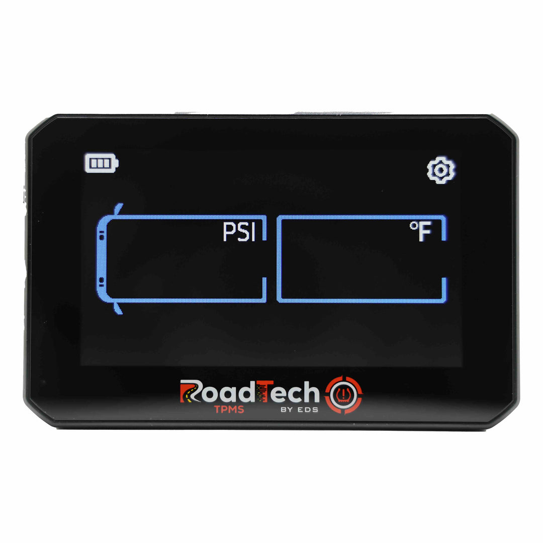 RoadTech TPMS Kit 4-12 Cap Sensors – Tire Pressure Monitoring System for RVs, Trailers & Tow Vehicles