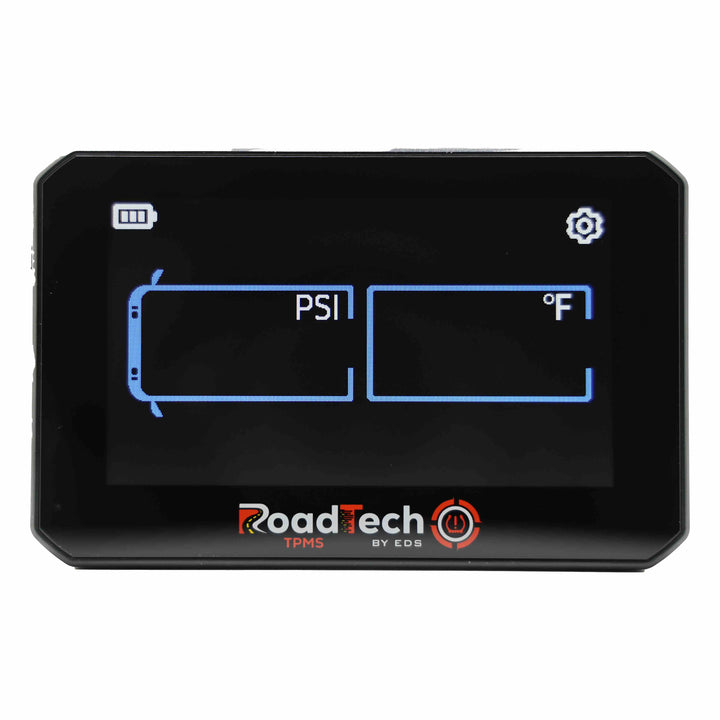 RoadTech TPMS Kit 4-12 Cap Sensors – Tire Pressure Monitoring System for RVs, Trailers & Tow Vehicles