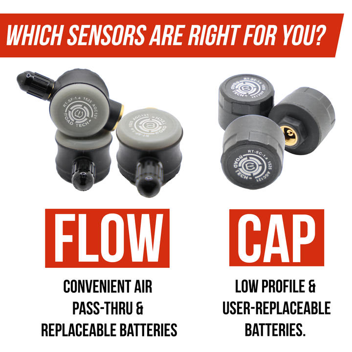 Roadtech 2 Pack Flow Sensors - Includes Sensors Only