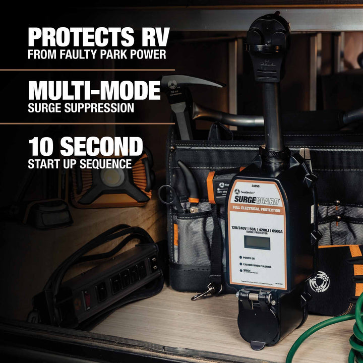 Surge Guard 34950 Portable Total Electrical Protection - 50 AMP