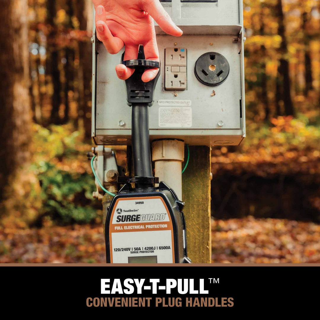 Surge Guard 34950 Portable Total Electrical Protection - 50 AMP