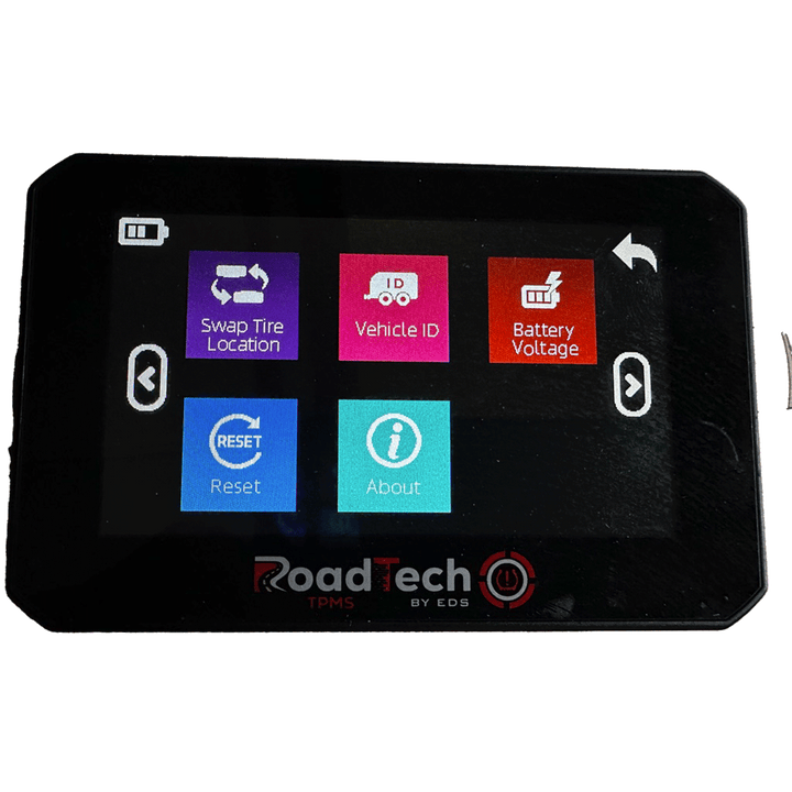 RoadTech TPMS Kit 4-12 Cap Sensors – Tire Pressure Monitoring System for RVs, Trailers & Tow Vehicles