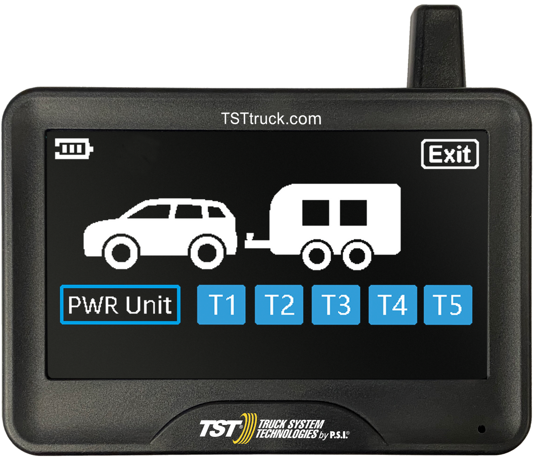 TST 770 TPMS with 6 FLOW THRU Sensors and TOUCH SCREEN Display
