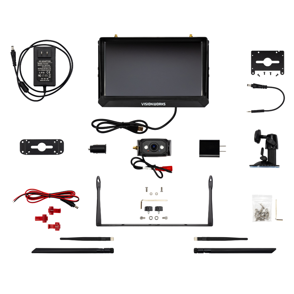 VisionWorks HD Wireless Rearview Observation Camera System with 5, 7 ...