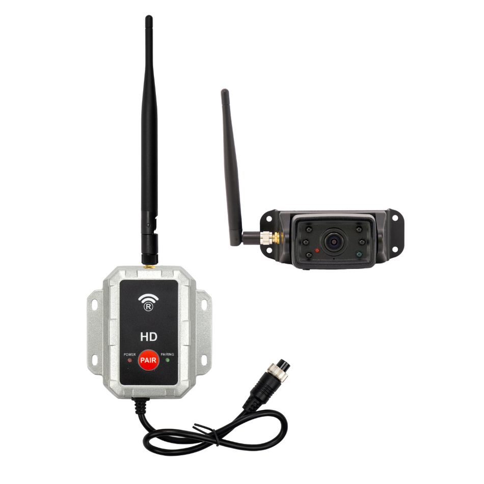VisionWorks In-Dash Wireless Rear Observation Camera Integration Kit for Select Ford and Dodge Trucks