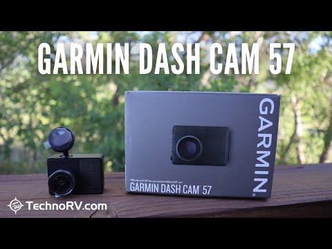 Garmin Dash Cam 57 – Caméra de conduite avec écran – Angle 140° –  Enregistrement vidéo 1440p – format ultra-compact
