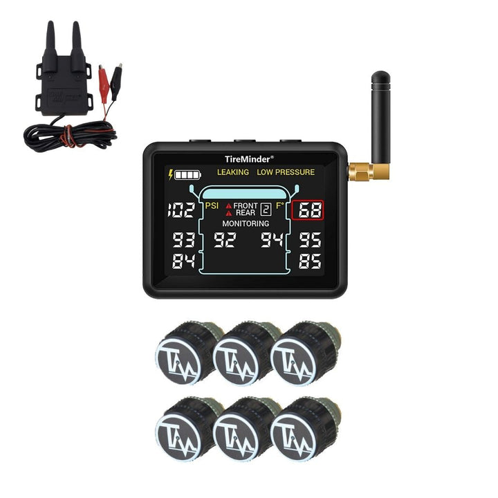 TireMinder i10 RV TPMS with 4 to 10 Sensors