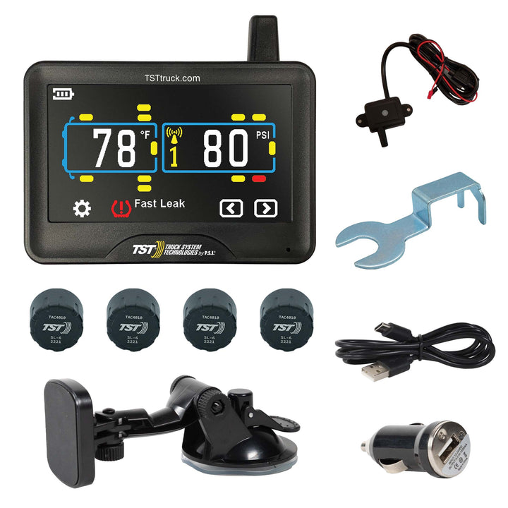 TST 770 TPMS with 4 CAP Sensors and TOUCH SCREEN Display