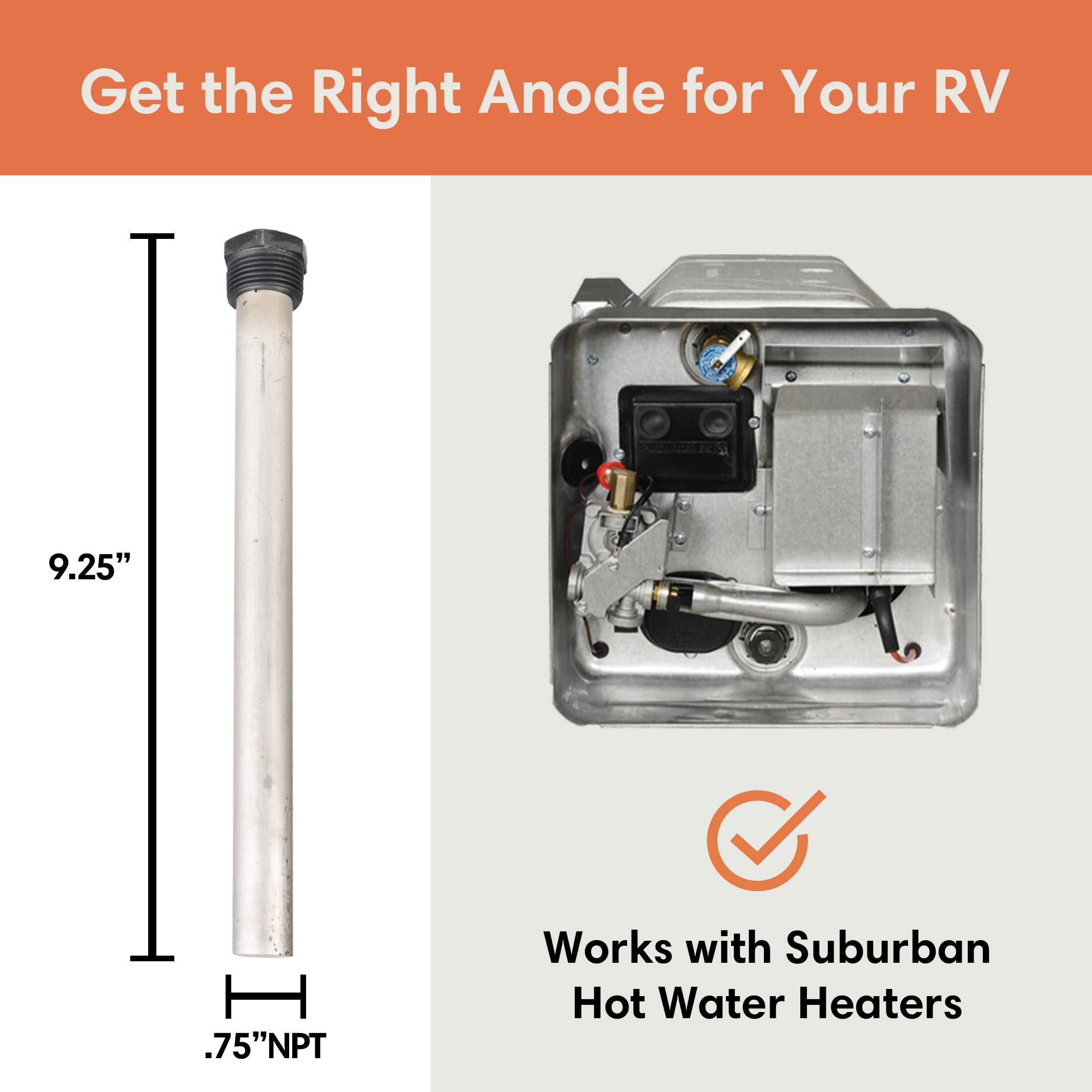 Hot Water Anode - 9.25