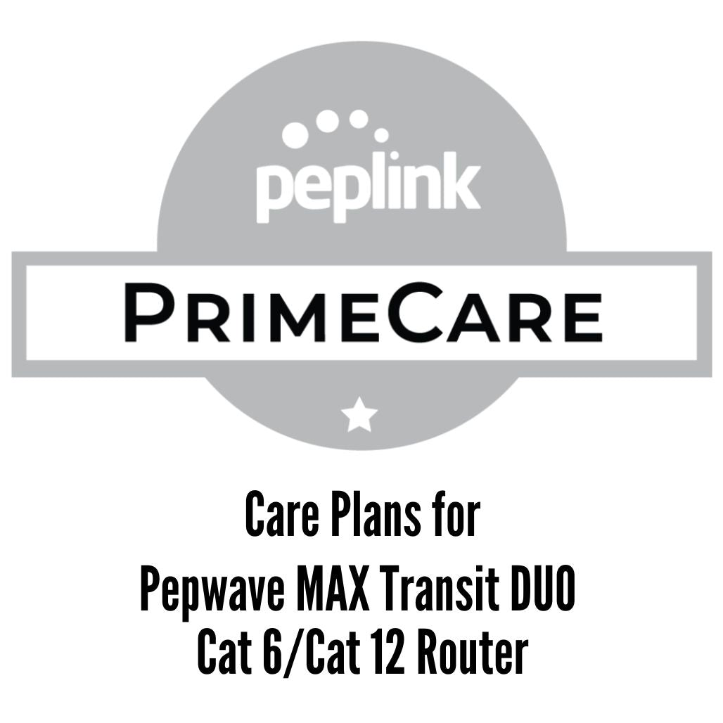 Pepwave Max Transit Cat 6/Cat 12 Router - PrimeCare Subscription