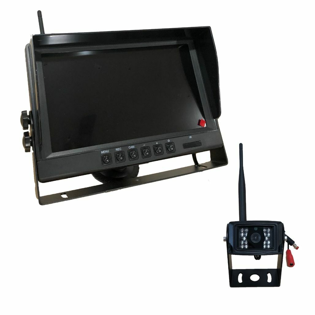 VisionWorks HD Wireless Rearview Observation Kit with Quadview Recordable 9" Monitor and Camera Kit